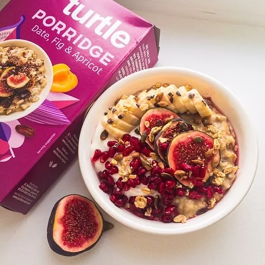 turtle cereals - porridge date figs apricot